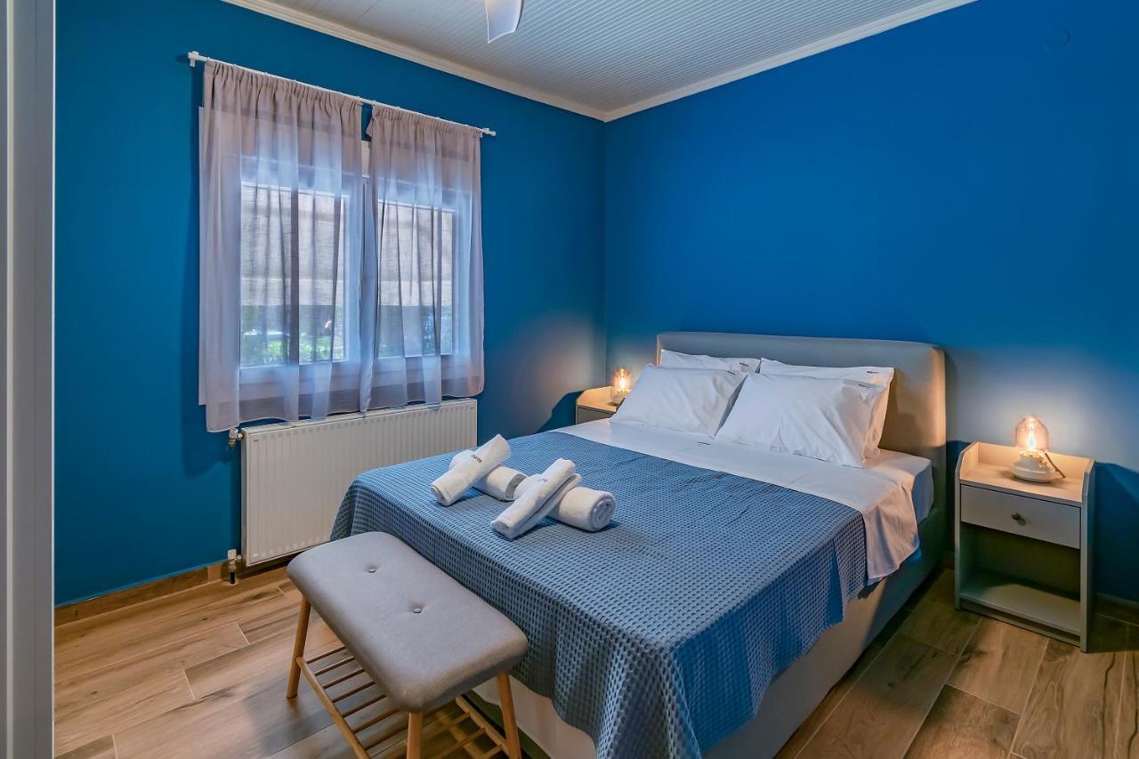 Azzurro Seafront Houses Nea Kallikrateia ภายนอก รูปภาพ
