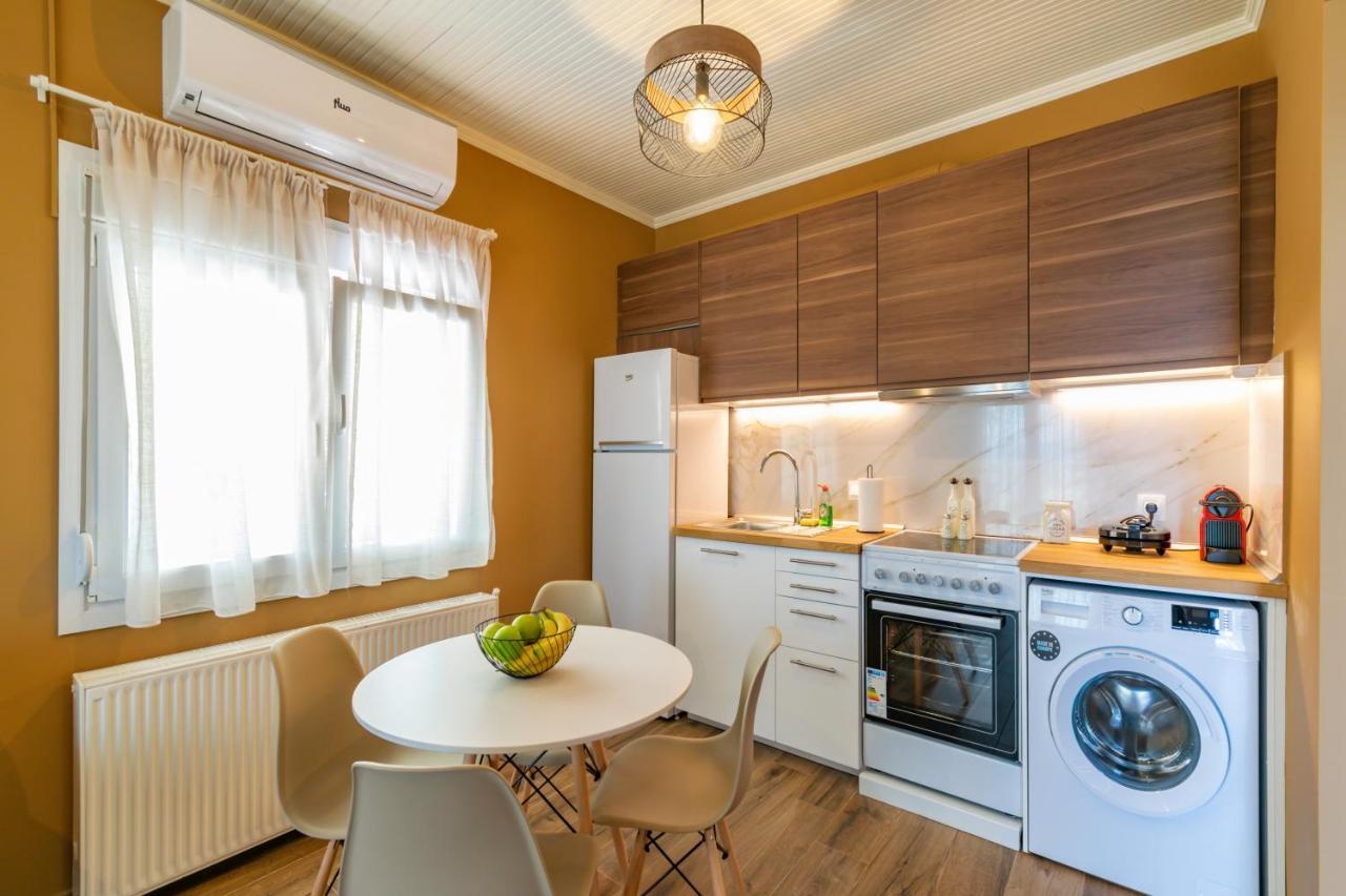 Azzurro Seafront Houses Nea Kallikrateia ภายนอก รูปภาพ
