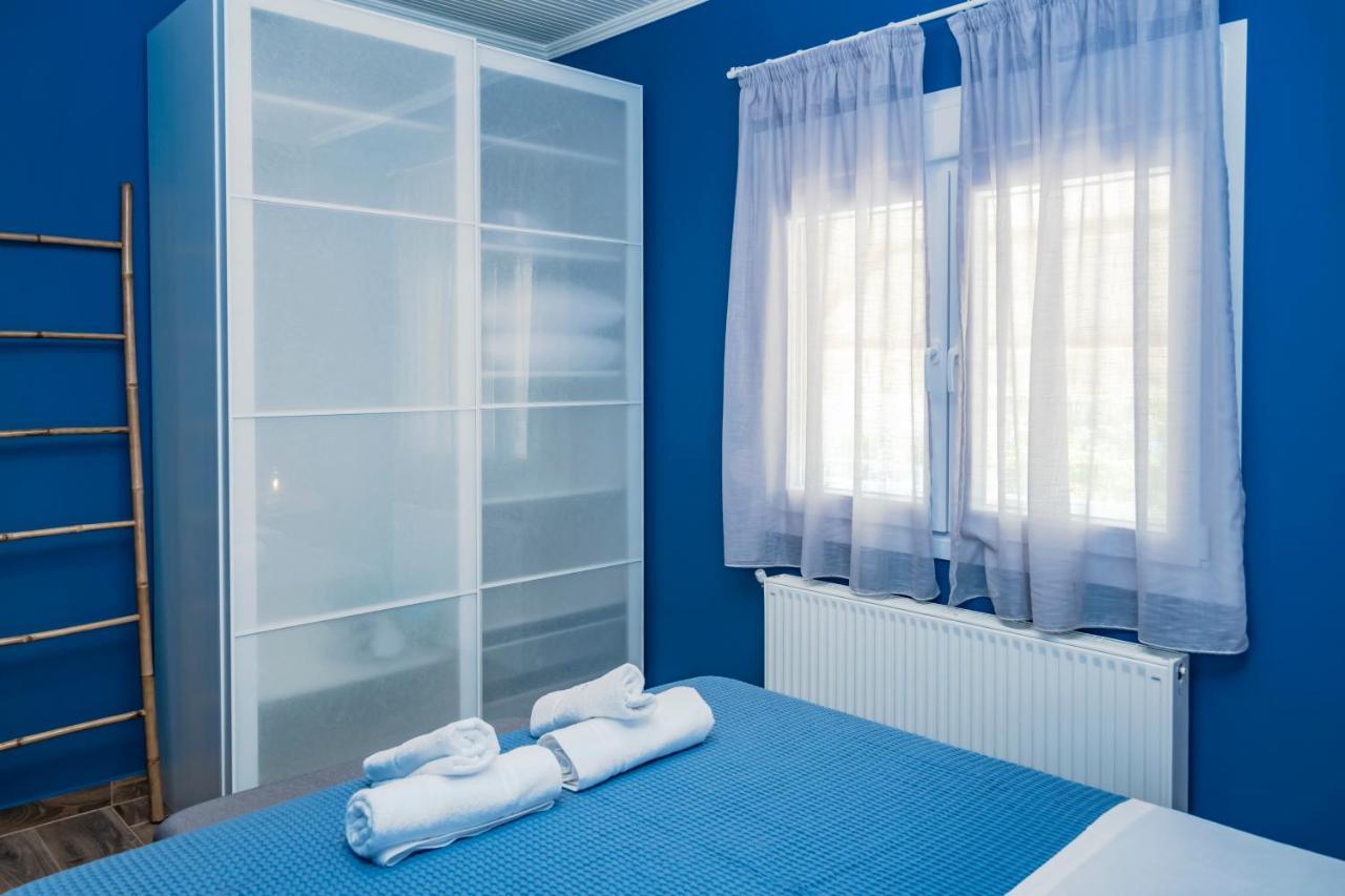 Azzurro Seafront Houses Nea Kallikrateia ภายนอก รูปภาพ